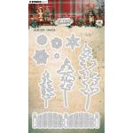 Jenine's Mindful Art Festive Nostalgia Collection - Cutting Dies - Winter Trees [JMA-FN-CD905]
